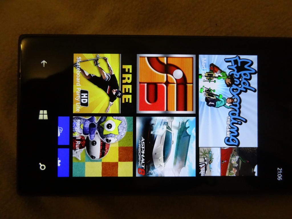 Mad Freebording on Windows Phone